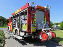 Mercedes-Benz Atego 1428 HLF 20/1 der Freiwilligen Feuerwehr Schmalbroich. 
Kempen, 25.5.17