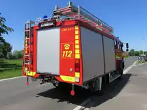 Mercedes-Benz Tanklöschfahrzeuge LF-1 der Freiwilligen Feuerwehr Schmalbroich. 
Kempen, 25.5.17