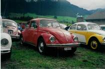 VW-K�fer JU 100'016 am K�fer-Treffen in Ch�teau-d'Oex