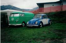 VW-K�fer 706 AVM 77 am K�fer-Treffen in Ch�teau-d'Oex