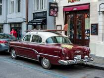 Dodge Custom Royal V8 Rückansicht,gesehen am 22.04.2017.