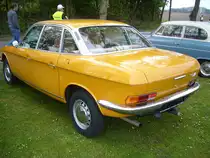 Heckansicht eines NSU Ro 80. 1967 - 1977. Oldtimertreffen Hörstel-Riesenbeck am 01.05.2017.