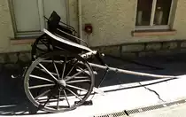 einachsige Kutsche f�r Zugtiere, Mai 2017