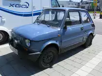 Leider ist bei dem Fiat 126 etwas die Luft raus...
Oedt, 25.5.17