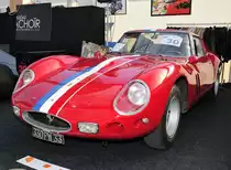 Ferrari 330 Conv GTO 1964, Ausstellung von Stanislas Machoïr – Classic & Sports Cars at Spa-Francorchamps. 6.Mai 2017 vor den Tribühnen 