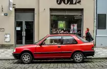 Peugeot 309, gesehen in Prag am 23.4.2017