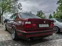 Alpina BMW E34 5er, Rückansicht. IV. Balatonfüred Concours d'Elegance (Mai 2017).