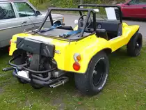 Heckansicht eines Siegel Ruska Buggy von 1977. Oldtimertreffen Hörstel-Riesenbeck am 01.05.2017.