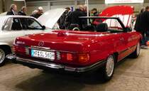 =MB 560 SL Cabrio steht bei der Technorama in Kassel im März 2017
