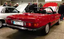=MB 560 SL Cabrio steht bei der Technorama in Kassel im März 2017