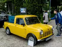 Mini Pick-Up (Baujahr: 1974, 1000ccm, 38.5 Ps). Die Aufnahme stammt vom IV. Balatonfüred Concours d'Elegance, Mai 2017.
