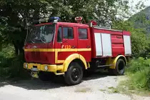 Feuerwehr FAP AP 1620 in Virpazar in Mazedonien am 17.5.2017.