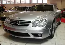 MB SL AMG steht zum Verkauf bei der Technorama in Kassel im März 2017