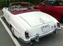 Mercedes Benz 190 SL, Heckansicht, Mai 2017