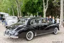 Mercedes 300 S (W186)  Adenauer Limousine  Rückansicht. IV Balatonfüred Concours d'Elegance, Mai 2017.
