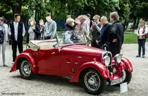 Aero S1000 aus 1935, fotografiert auf der IV. Balatonfüred Concours d'Elegance, Mai 2017.
