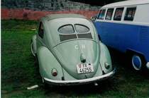 VW-K�fer FR 46'255 am K�fer-Treffen in Ch�teau-d'Oex