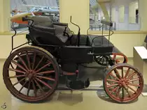 Ein Daimler Riemenwagen im Technischen Museum Wien (November 2010)