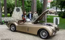 Jaguar XK120. IV. Balatonfüred Concours d'Elegance (Mai 2017).