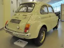 Ein Steyr-Puch 500 im Technischen Museum Wien (November 2010)