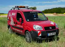 =Fiat Doblo steht im Mai 2017 im Neubaugebiet von Petersberg-Marbach