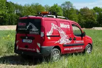 =Fiat Doblo steht im Mai 2017 im Neubaugebiet von Petersberg-Marbach