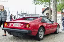 Ferrari 308 GTS QV (Rückansicht). IV. Balatonfüred Concours d'Elegance (Mai 2017).
