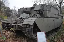 Ein Vickers-Armstrong Centurion Bergepanzer im Heeresgeschichtlichen Museum Wien (November 2010)
