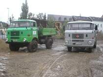 Unsere IFA&acute;s auf der Baustelle der s�chsischen Landesgartenschau in Reichenbach