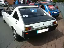Heckansicht eines Renault R17 TS. 1971 - 1979. Oldtimertreffen Glandorf am 14.05.2017.