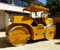 Tandemwalze, gesehen in der Schweiz, Mai 2017