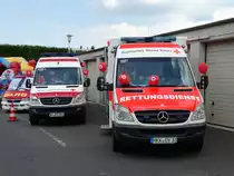 DRK Ortsverband Maintal Mercedes Benz Sprinter RTW am 04.06.17 beim Tag der Offenen Tür in Maintal Dörnigheim