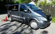 =MB Vito von  DINNER FOR YOU , gesehen in Taunusstein im Mai 2017