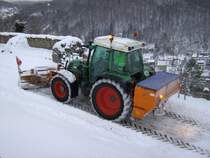Wintereinsatz auf dem Schlo�berg in Arnsberg am 5.1.09