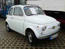 =Fiat 500 Nuova, gesehen bei der Technorama in Kassel im März 2017