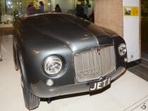 Ein mit einer Gasturbine angetriebener Rover Jet im Museum of Science in London (September 2013)