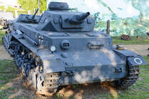 Ein Panzerkampfwagen IV der deutschen Wehrmacht im Zentralmuseum des Großen Vaterländischen Krieges (Moskau, Mai 2016)