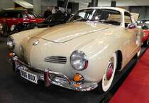 =Karmann Ghia Typ 14, ausgestellt bei den Retro Classics Stuttgart im März 2017