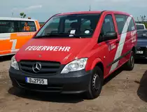 =MB Vito der Berliner Feuerwehr, gesehen auf dem Parkplatz der RettMobil 2017 in Fulda, Mai 2017