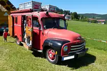 Opel Blitz (1952-60) ehemaliges Feuerwehrfahrzeug jetzt wohl als Wohnmobil im Einsatz. Oldtimertreffen Kollnburg 11.06.2017