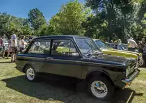 Hillman Imp, fotografiert auf der XII. Lotus Retro Mobil Concours d´Elegance im Urpark des Lotus Hotels