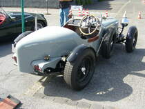 Heckansicht eines Wolseley Hornet Special. 1930 - 1936. British Cars & Motorcycles Meeting am 11.06.2017 in Krefeld. 