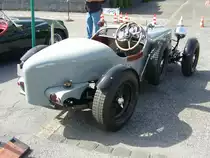 Heckansicht eines Wolseley Hornet Special. 1930 - 1936. British Cars & Motorcycles Meeting am 11.06.2017 in Krefeld. 