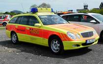 =MB C-Klasse des ASB RV ULM, gesehen auf dem Parkplatz der RettMobil 2017 in Fulda, Mai 2017