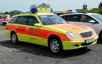 =MB C-Klasse des ASB RV ULM, gesehen auf dem Parkplatz der RettMobil 2017 in Fulda, Mai 2017