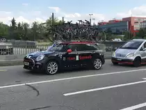 Mini des Team Sunweb am 12.6.17 in Bern.