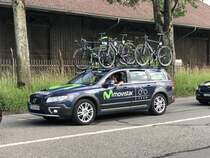 Moviestar Team Begleitfahrzeug am 12.6.17 in Bern.