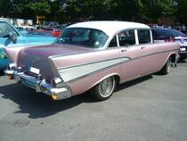 Chevrolet Series 2400 C Bel Air Sedan im Farbton canyon coral. Primers 4th run am 25.05.2017 in Krefeld.