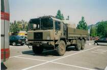 Schweizer Armee M+33'383 Saurer in Thun, Seestrasse