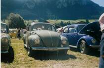 VW-Kfer FR 46'255 am Kfer-Treffen in Chteau-d'Oex